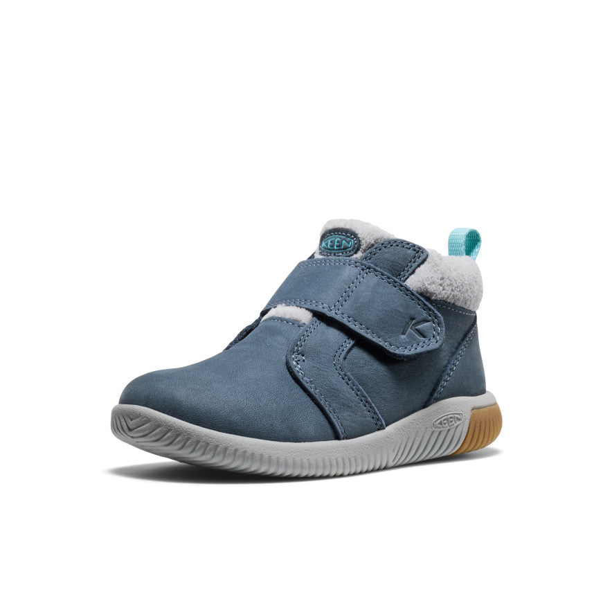 Little Kids' KNX Middie Vintage Indigo/Alloy - Image 3