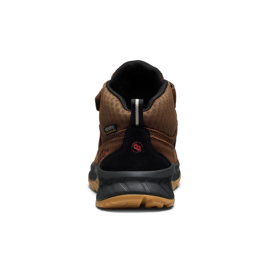 Little Kids' Hightrail Waterproof Hiking Boot Dark Earth/Garnet - Image 5