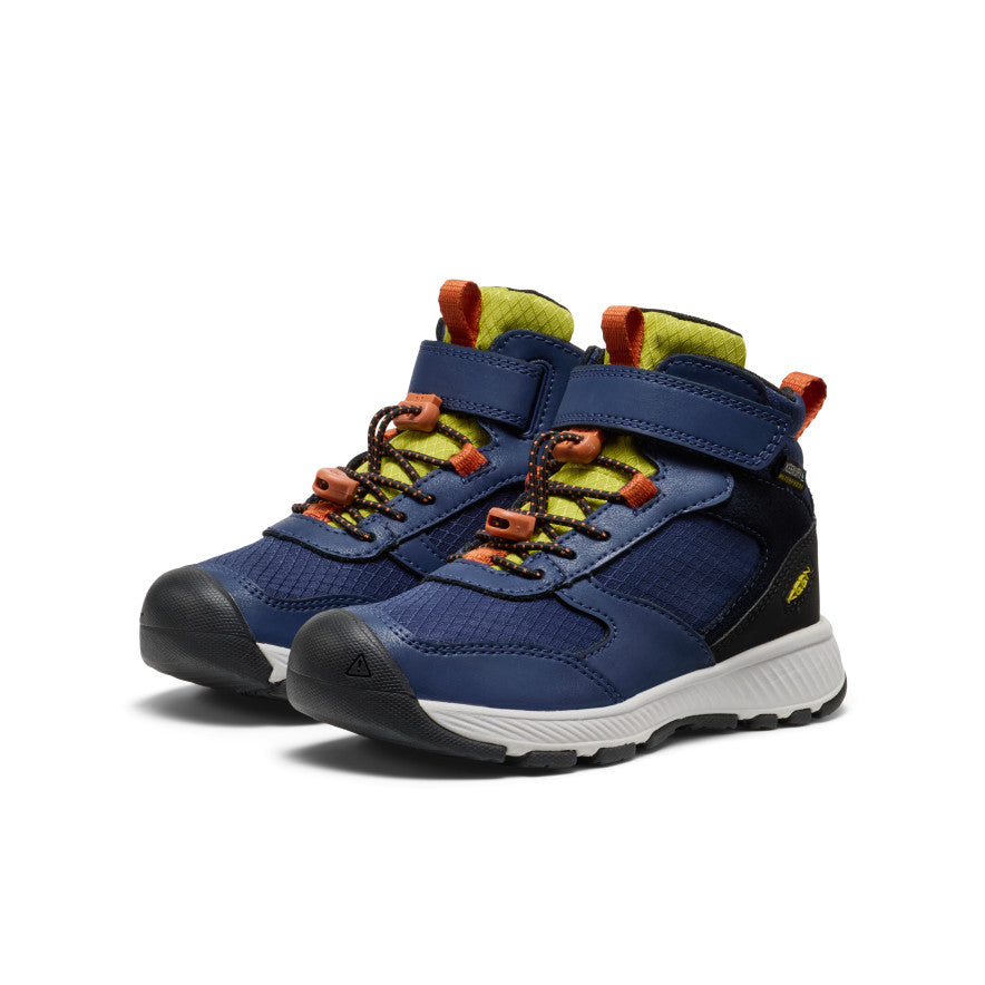 Little Kids' Skua Waterproof Boot Naval Academy/Rogue Green - Image 2