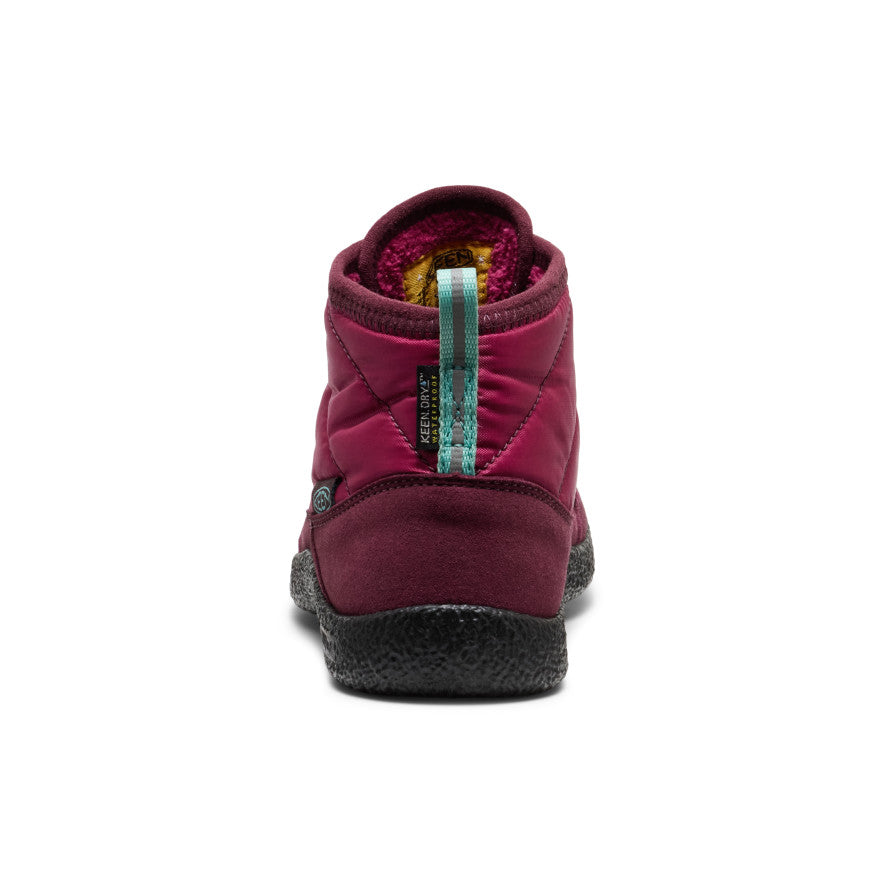Big Kids' Howser II Waterproof Chukka Beaujolais/Pool Blue - Image 5