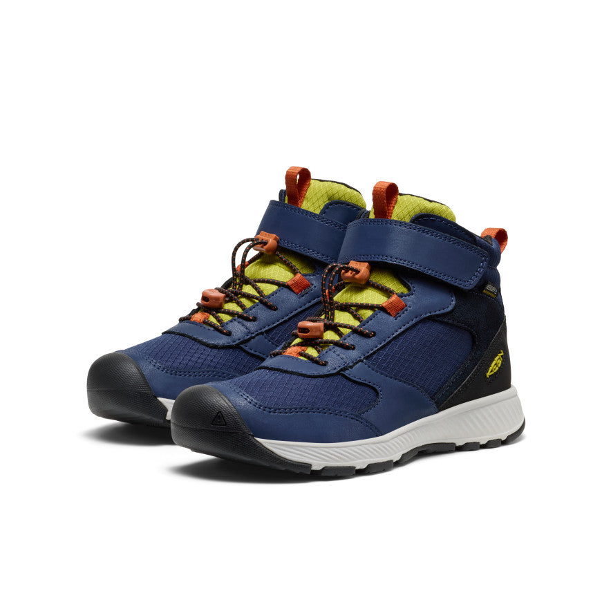 Big Kids' Skua Waterproof Boot Naval Academy/Rogue Green - Image 2