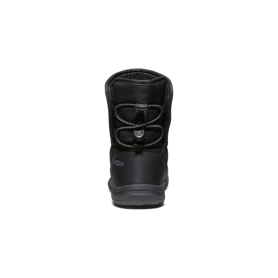 Little Kids' Puffrider Waterproof Winter Boot Black/Steel Grey - Image 5