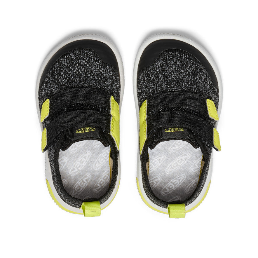 Toddlers' KNX Knit Double Strap Black/Evening Primrose - Image 4