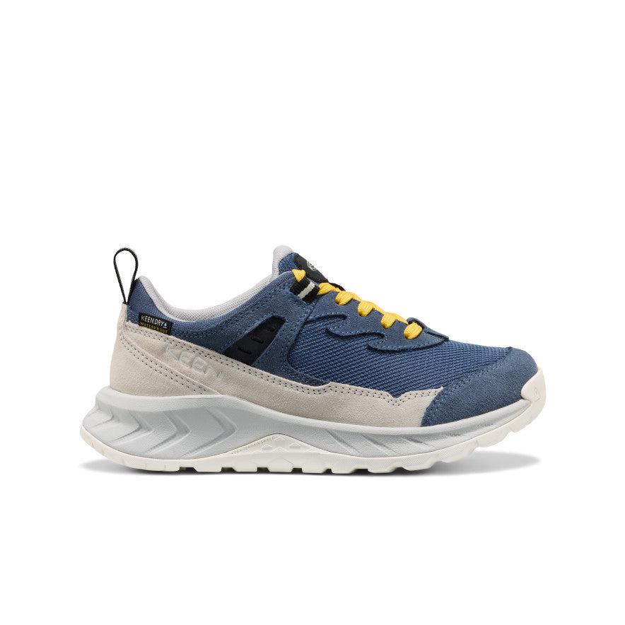 Big Kids' Hightrail Waterproof Hiking Shoe Vintage Indigo/Alloy