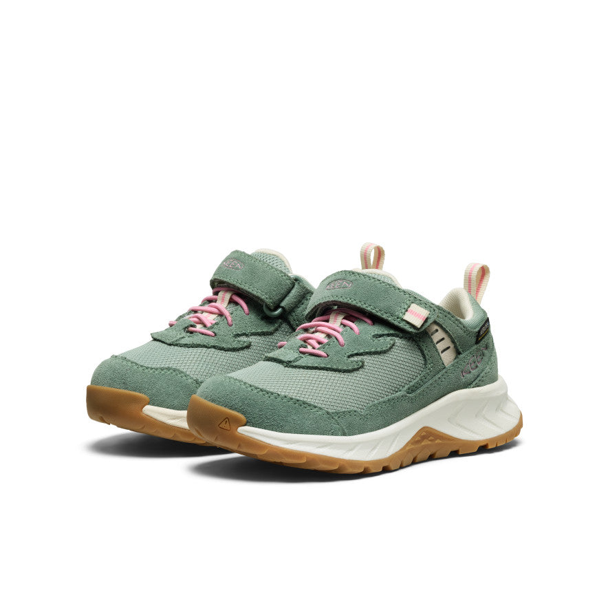 Little Kids' Hightrail Waterproof Hiking Shoe Lily Pad/Cashmere Rose - Image 2
