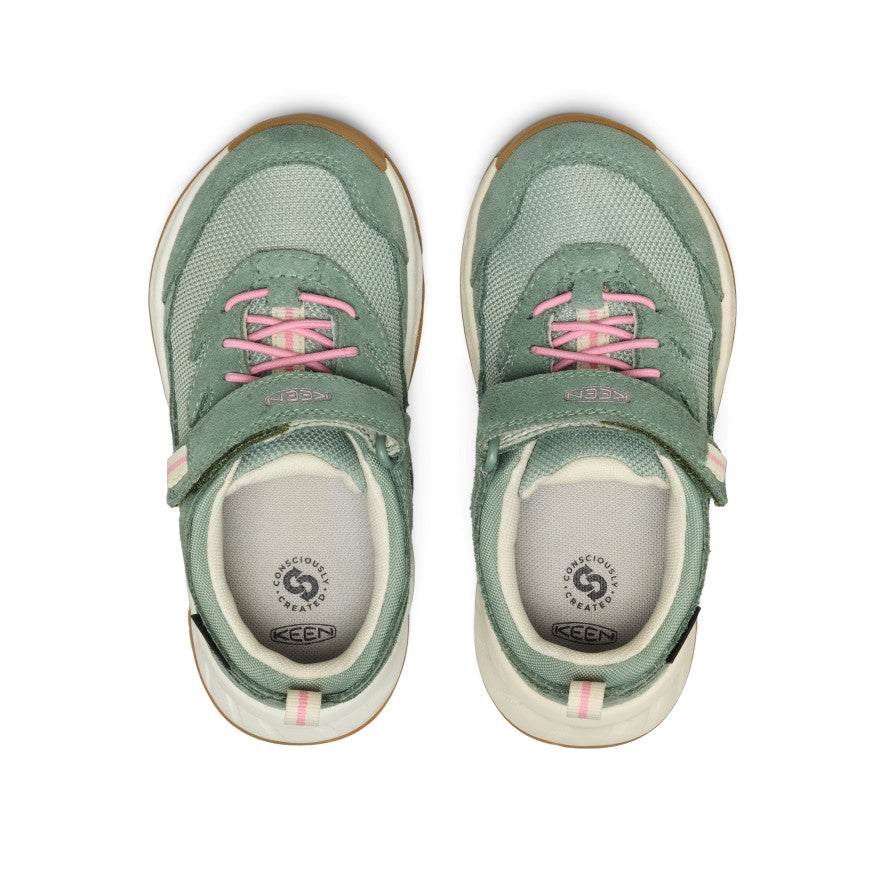 Little Kids' Hightrail Waterproof Hiking Shoe Lily Pad/Cashmere Rose - Image 4
