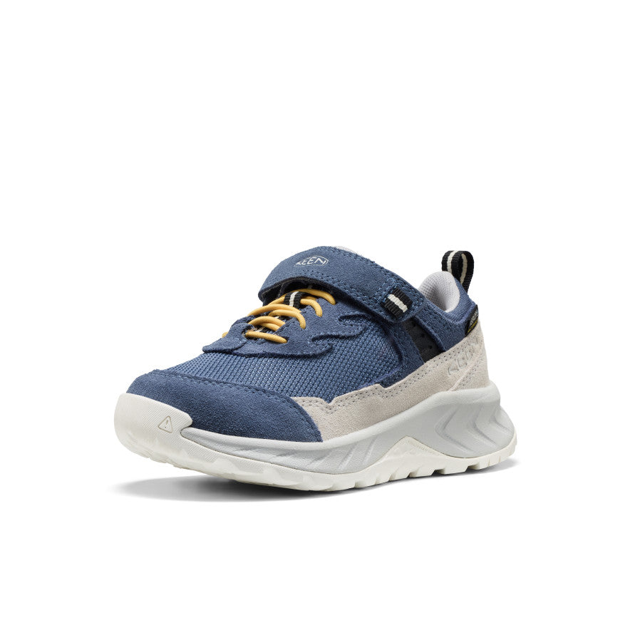 Little Kids' Hightrail Waterproof Hiking Shoe Vintage Indigo/Alloy - Image 3