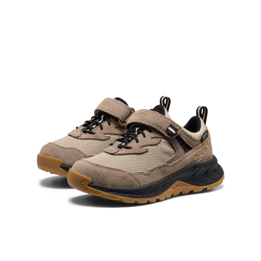 Little Kids' Hightrail Waterproof Hiking Shoe Brindle/Oak Buff - Image 2