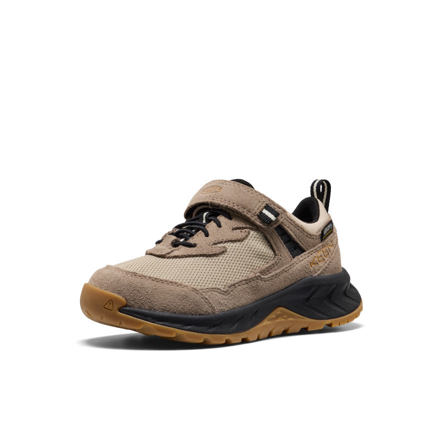 Little Kids' Hightrail Waterproof Hiking Shoe Brindle/Oak Buff - Image 3
