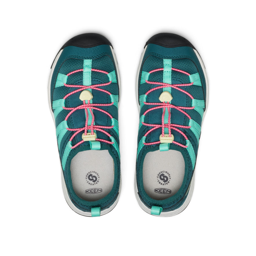 Big Kids' Motozoa Sneaker Mediterranea/Pink Lemonade - Image 4