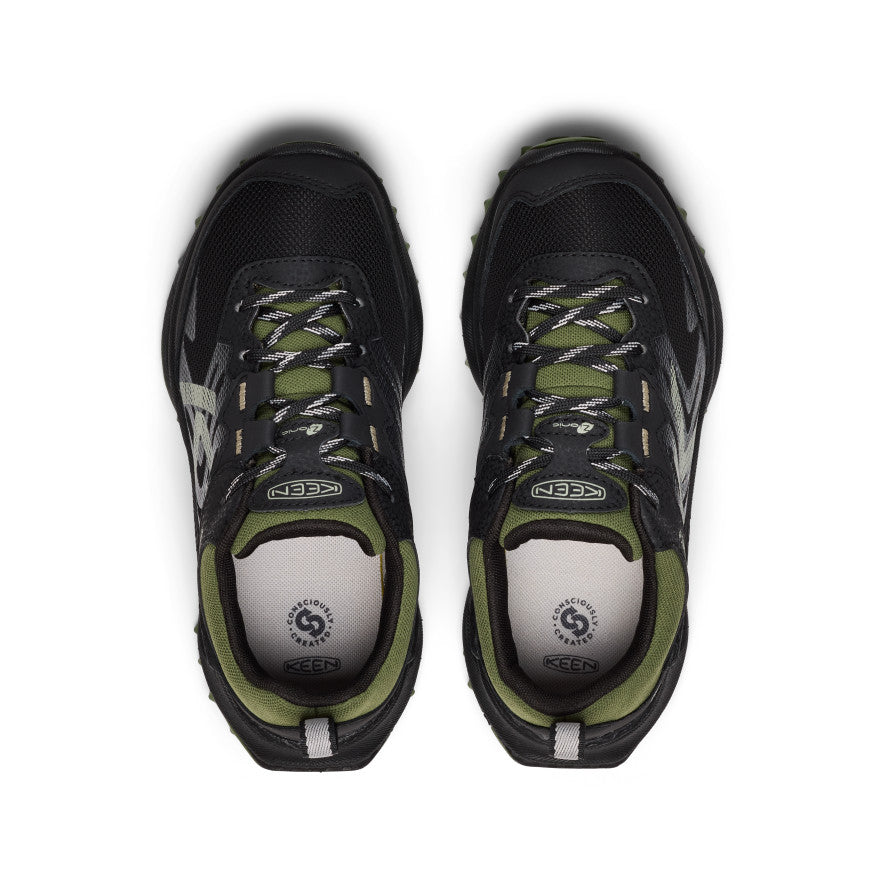 Big Kids' Zionic Waterproof Shoe Black/Bronze Green - Image 4