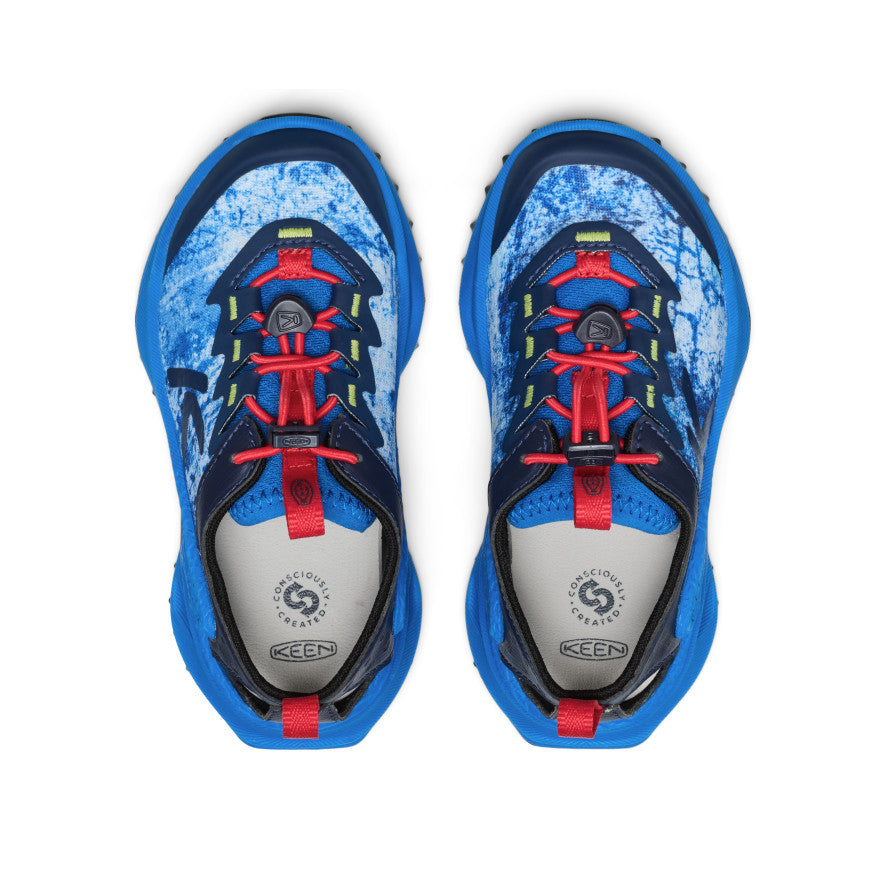 Little Kids' Zionic ADV Sandal Precious Blue/Racing Red - Image 4