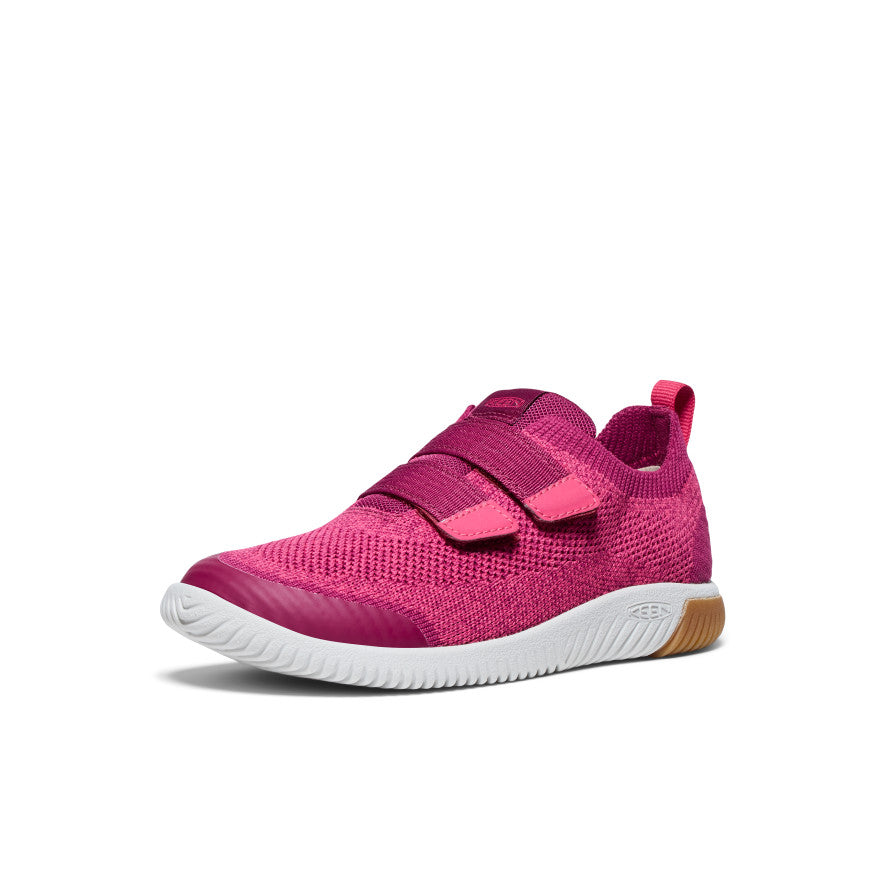 Big Kids' KNX Knit Double Strap Beaujolais/Raspberry - Image 3