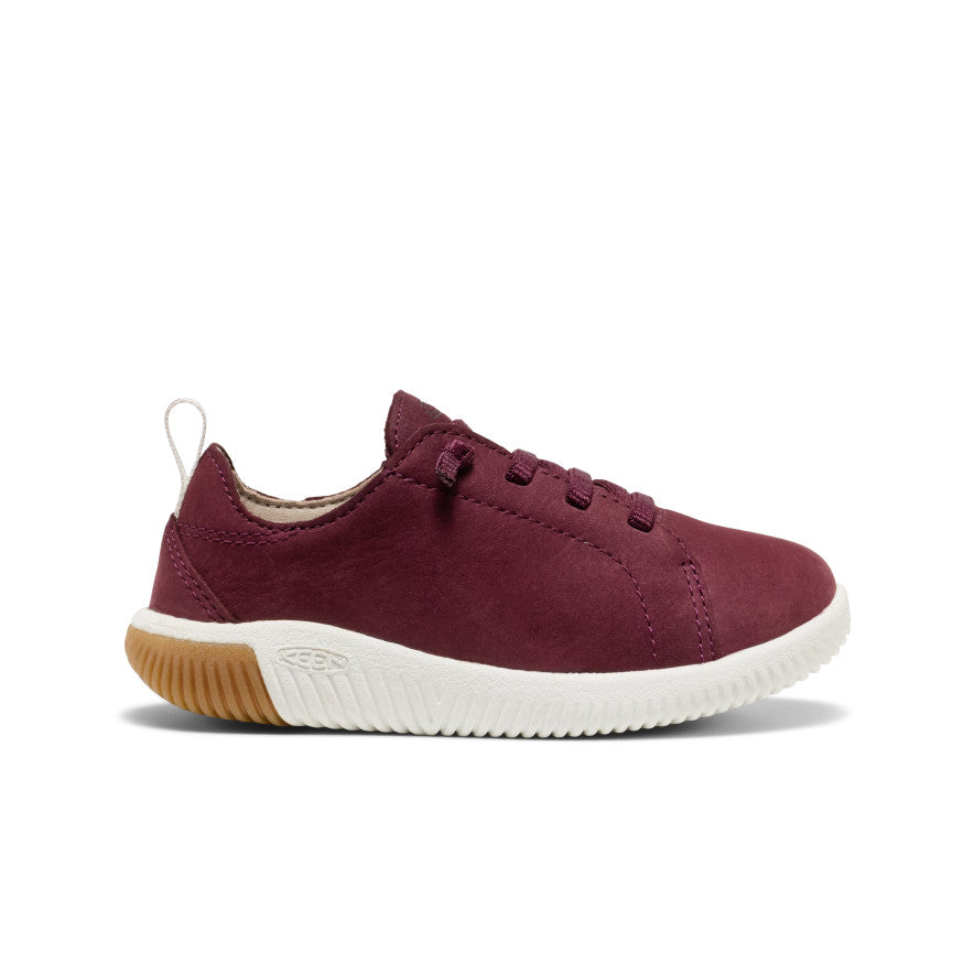 Little Kids' KNX Leather Sneaker Fig/Star White