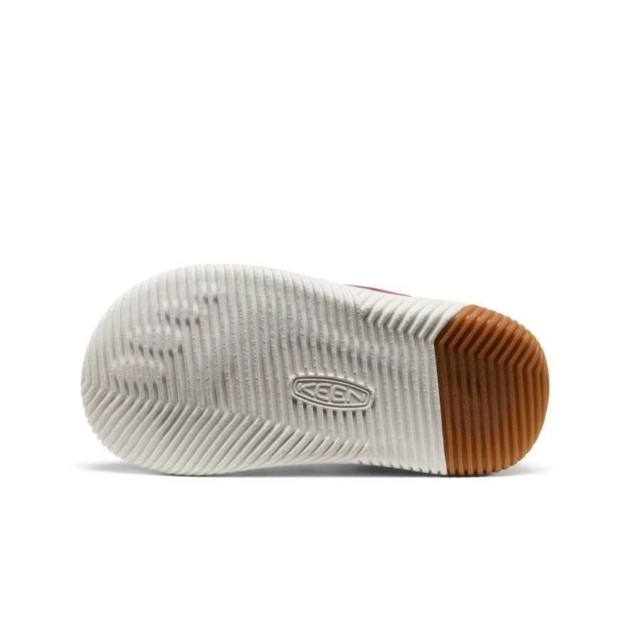 Little Kids' KNX Leather Sneaker Fig/Star White - Image 6