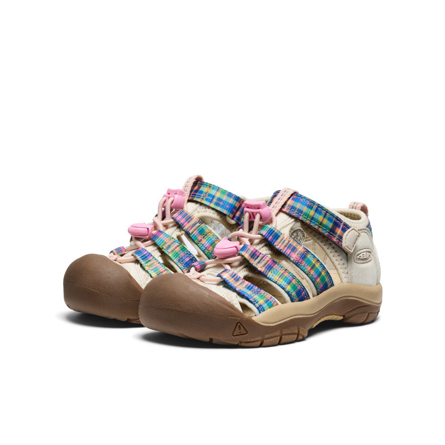 Little Kids' Newport H2 Gingham/Orchid Smoke - Image 2