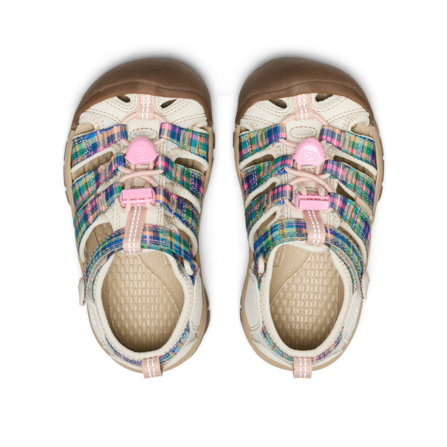Little Kids' Newport H2 Gingham/Orchid Smoke - Image 4