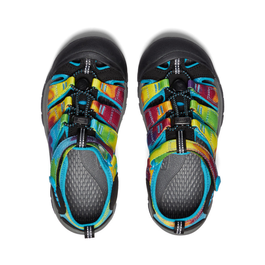 Big Kids' Newport H2 Rainbow Tie Dye - Image 4