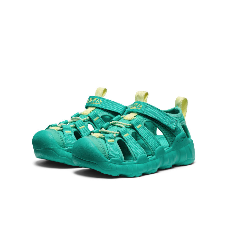 Little Kids' Hyperport H2 Sandal Bright Aqua/Wax Yellow - Image 2