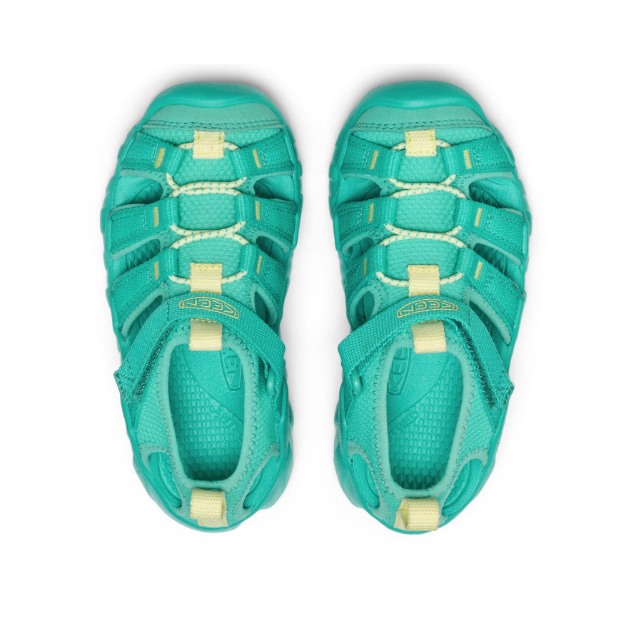 Little Kids' Hyperport H2 Sandal Bright Aqua/Wax Yellow - Image 4