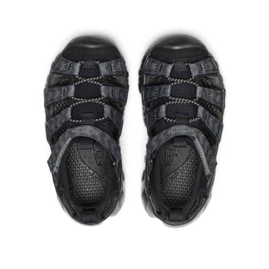 Little Kids' Hyperport H2 Sandal Black/Steel Grey - Image 4