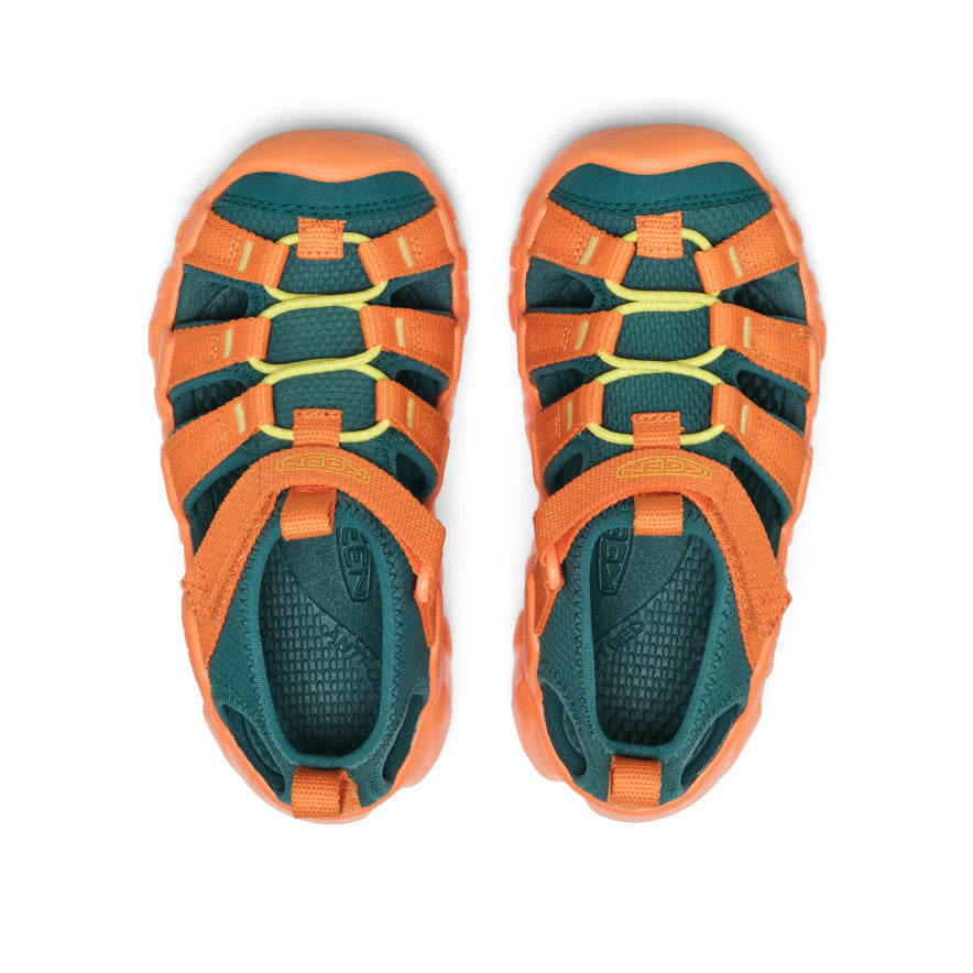 Little Kids' Hyperport H2 Sandal Mediterranea/Orange Peel - Image 4