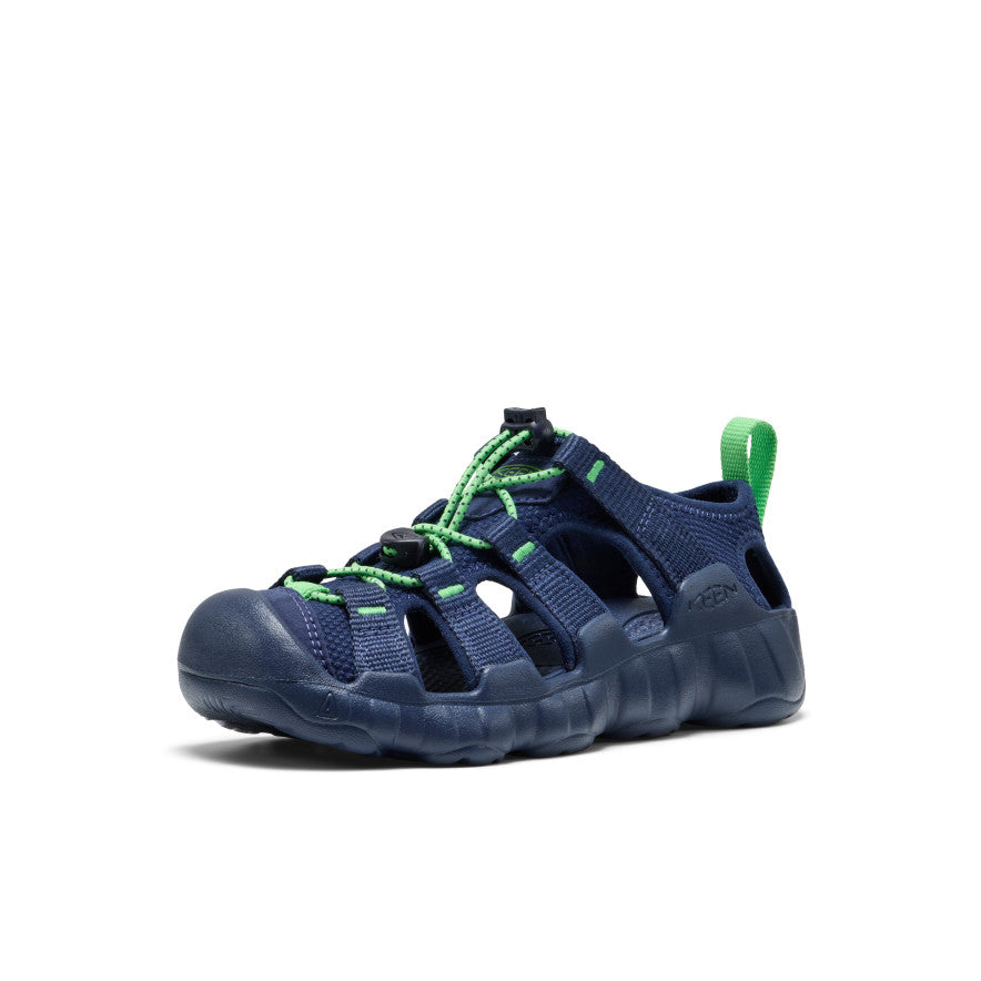 Big Kids' Hyperport H2 Sandal Naval Academy/Vibrant Green - Image 3
