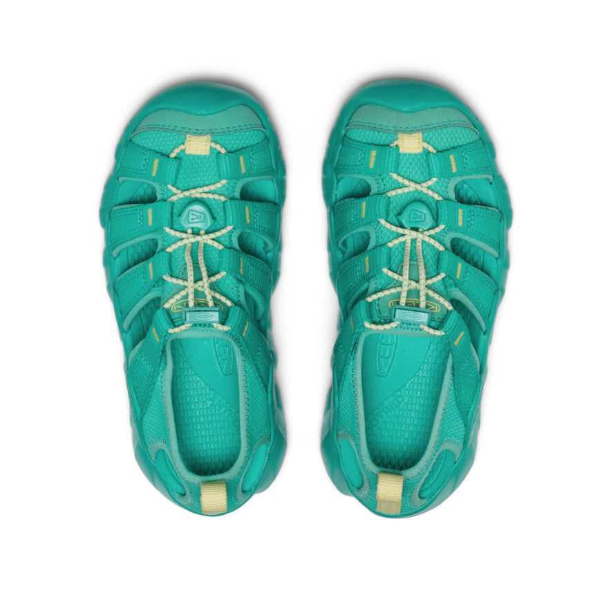 Big Kids' Hyperport H2 Sandal Bright Aqua/Wax Yellow - Image 4