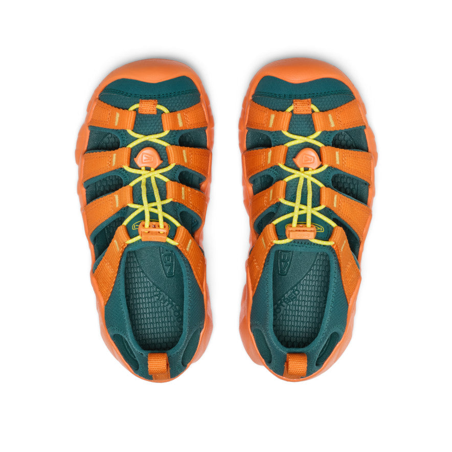 Big Kids' Hyperport H2 Sandal Mediterranea/Orange Peel - Image 4