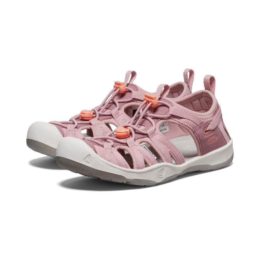 Big Kids' Moxie Sandal Nostalgia Rose/Papaya Punch - Image 2