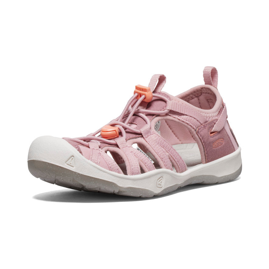 Big Kids' Moxie Sandal Nostalgia Rose/Papaya Punch - Image 3