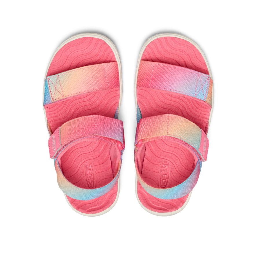 Little Kids' Elle Backstrap Ombre Pink Lemonade - Image 4