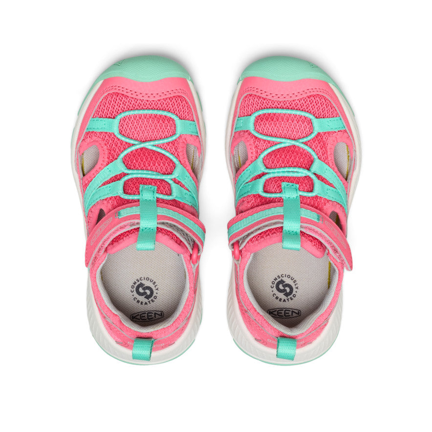 Little Kids' Motozoa Sandal Pink Lemonade/Cabbage - Image 4