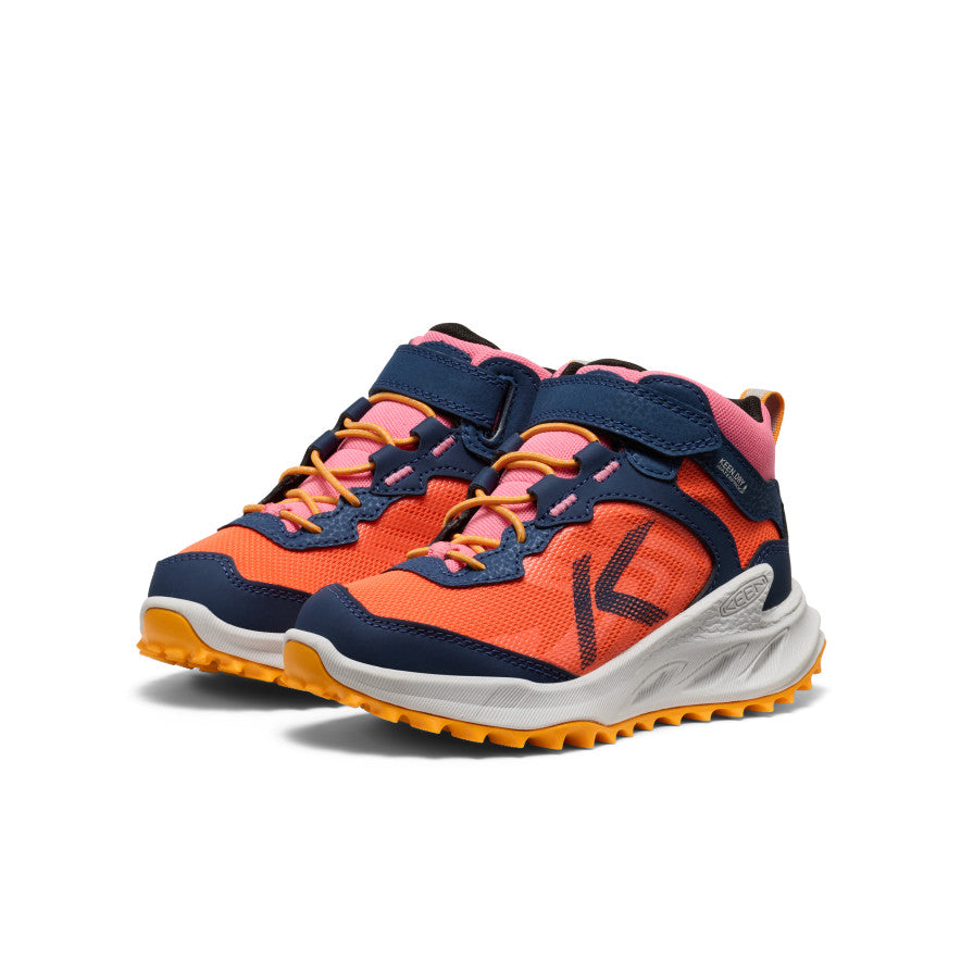 Little Kids' Zionic Waterproof Hiker Naval Academy/Nasturtium - Image 2