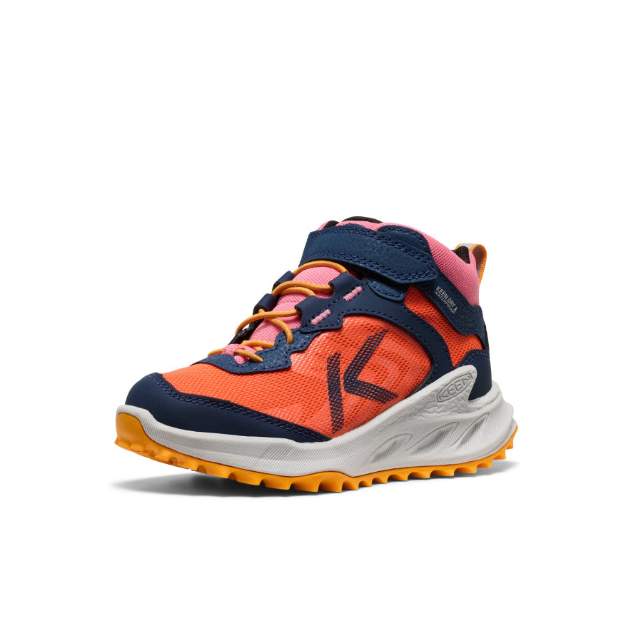 Little Kids' Zionic Waterproof Hiker Naval Academy/Nasturtium - Image 3