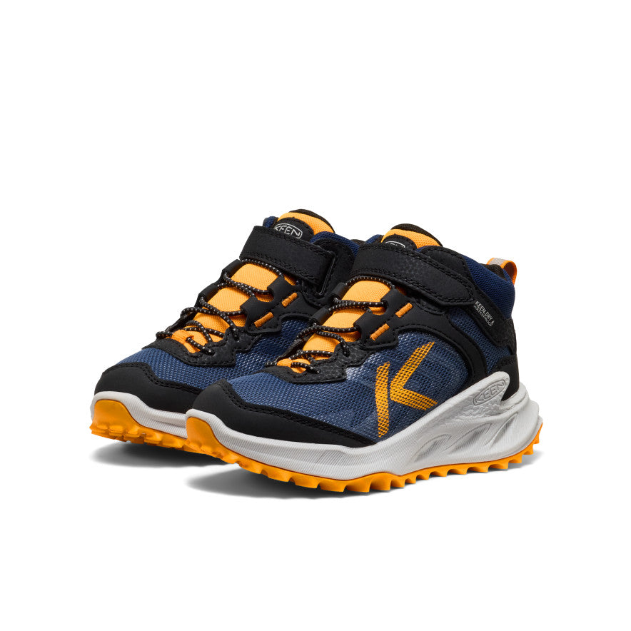 Little Kids' Zionic Waterproof Boot Naval Academy/Bright Marigold - Image 2